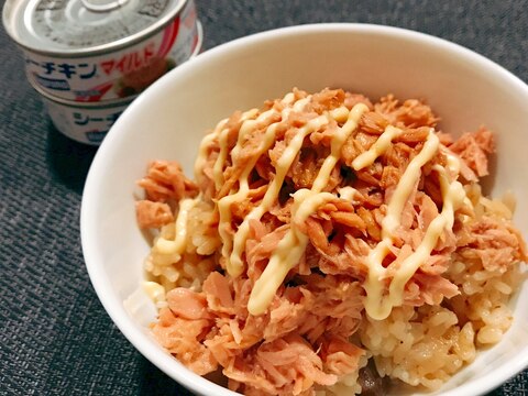 筋トレ後に★タンパク質30g超！ダブルツナ丼！